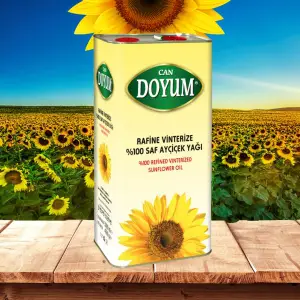 Ayçiçek Yağı 5 Litre Teneke