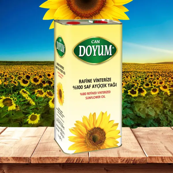 Ayçiçek Yağı 5 Litre Teneke
